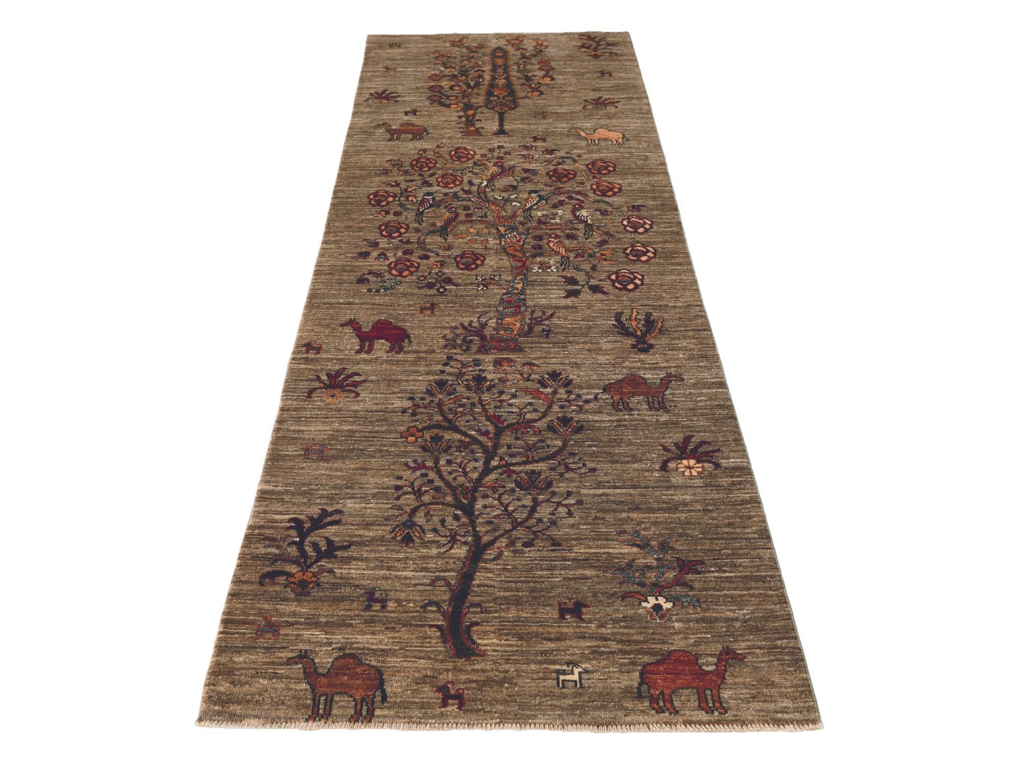 2' 8 x 8' 2 Hand Knotted Ariana Ziegler Runner Rug