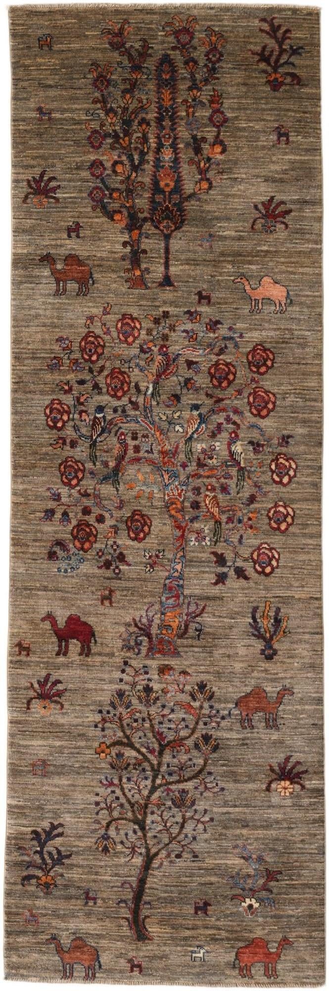 2' 8 x 8' 2 Hand Knotted Ariana Ziegler Runner Rug