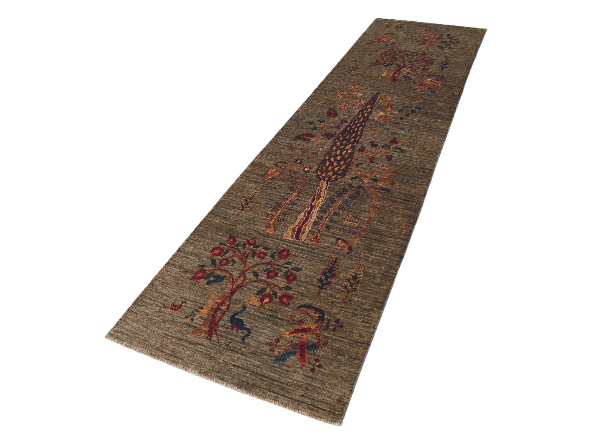 85cm x 320cm anudado a mano Ariana Ziegler Alfombra Pasillera