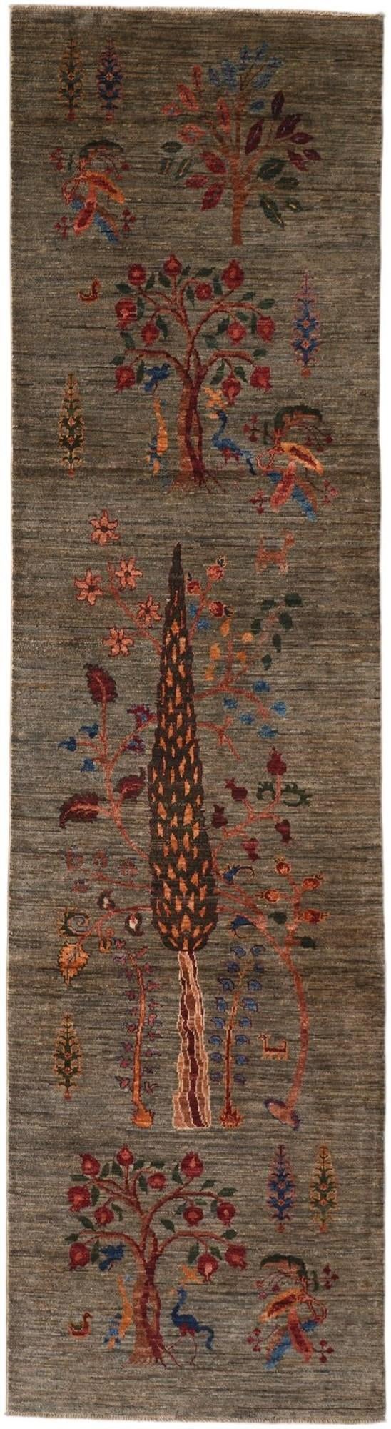 2' 10 x 10' 5 Hand Knotted Ariana Ziegler Runner Rug