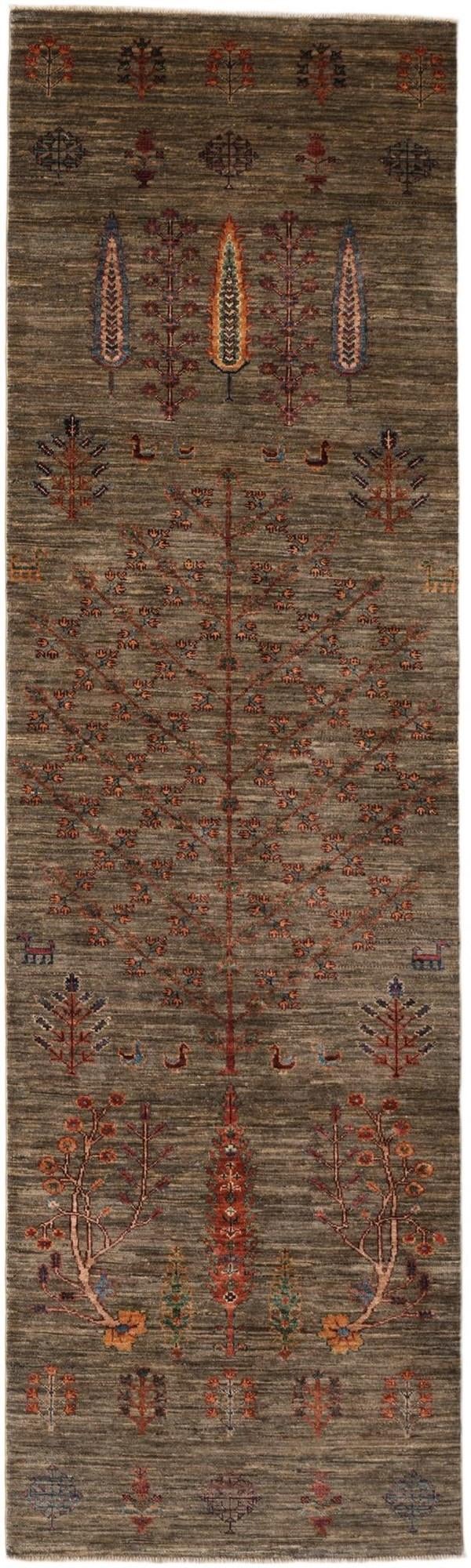 2' 9 x 9' 5 Hand Knotted Ariana Ziegler Runner Rug