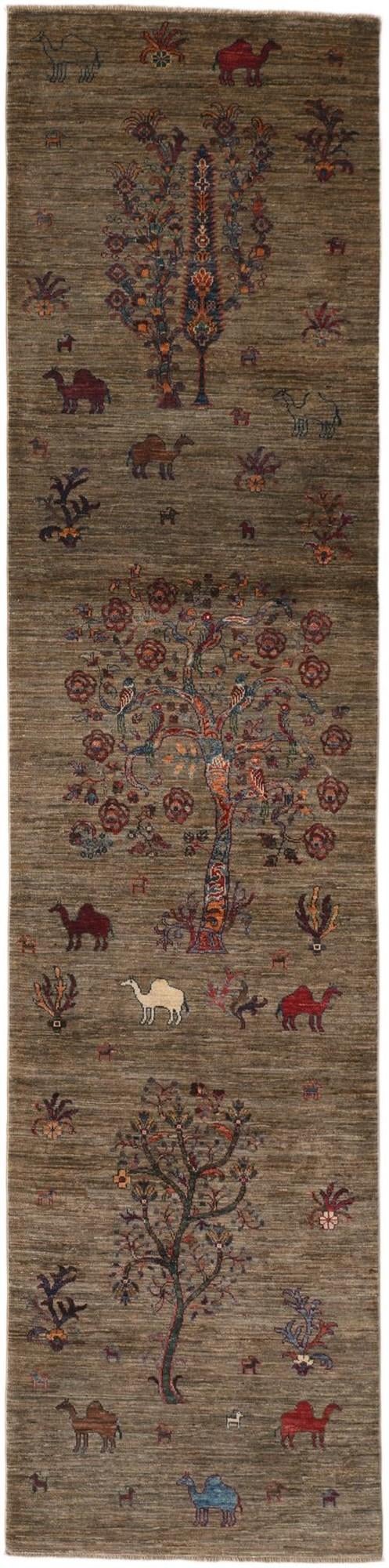 2' 9 x 11' 3 Hand Knotted Ariana Ziegler Runner Rug