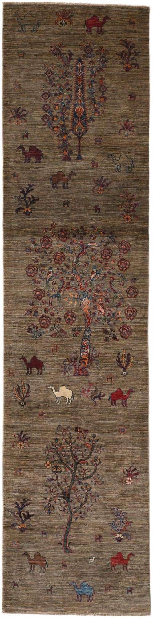2' 9 x 11' 3 Hand Knotted Ariana Ziegler Runner Rug