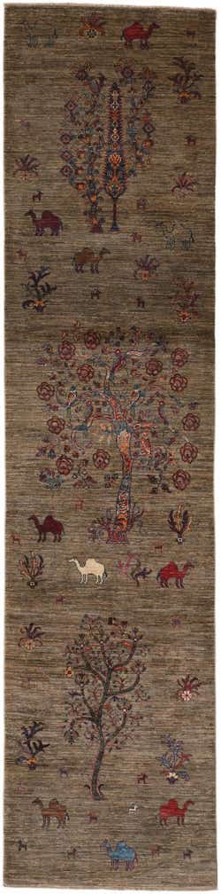 2' 9 x 11' 3 Hand Knotted Ariana Ziegler Runner Rug
