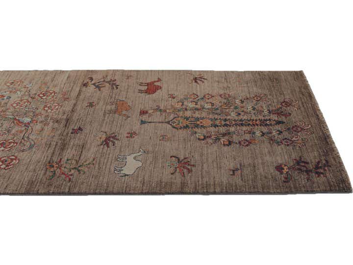 2' 7 x 9' 9 Hand Knotted Ariana Ziegler Runner Rug