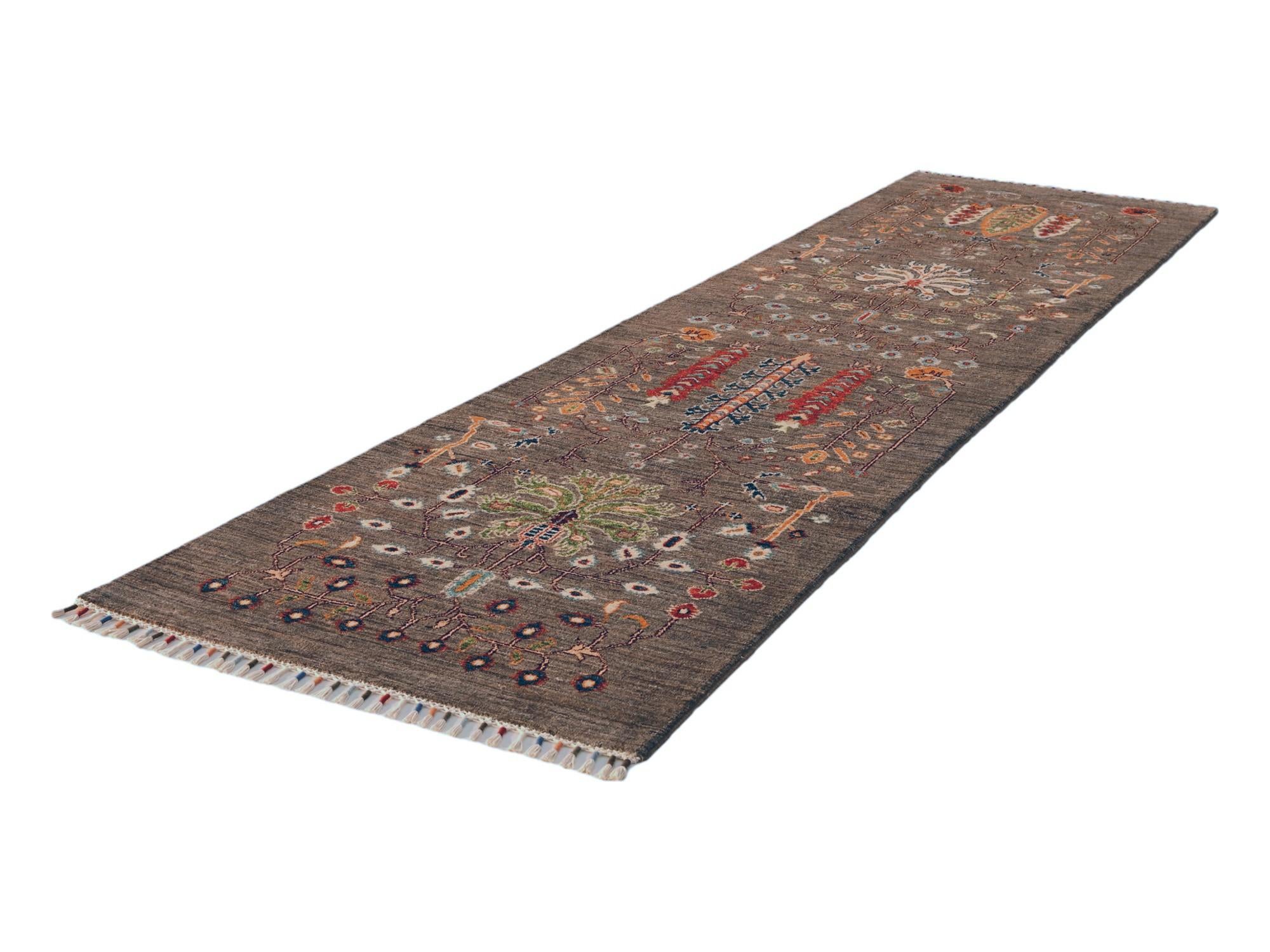 2' 8 x 9' 10 Hand Knotted Ariana Ziegler Runner Rug