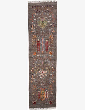 2' 8 x 9' 10 Hand Knotted Ariana Ziegler Runner Rug