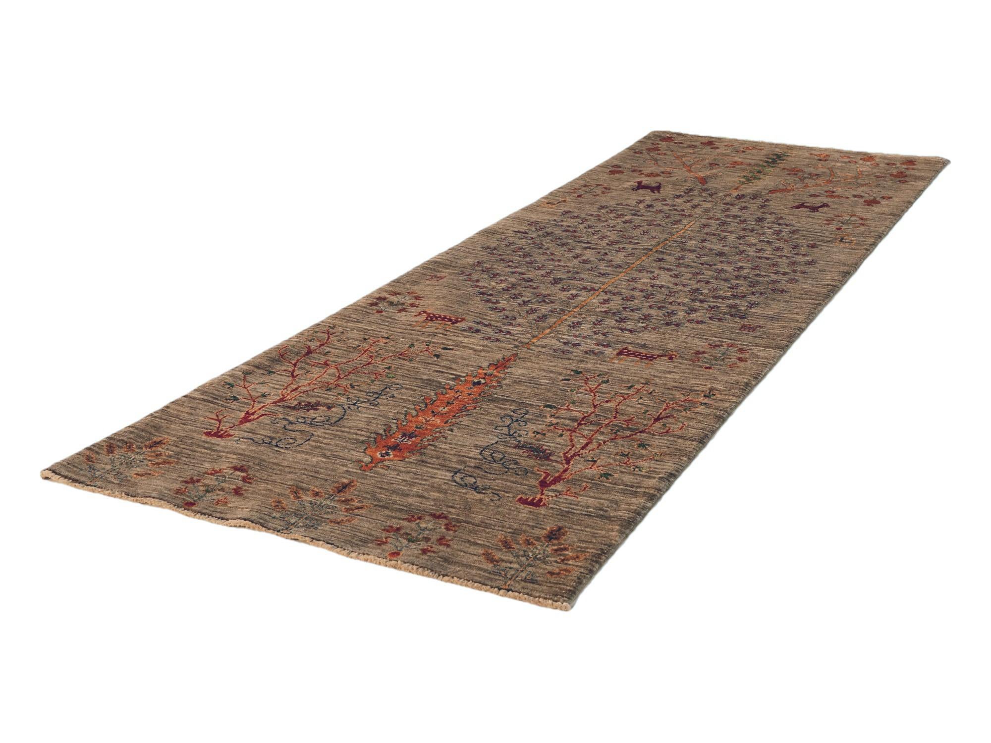 2' 9 x 8' 2 Hand Knotted Ariana Ziegler Runner Rug