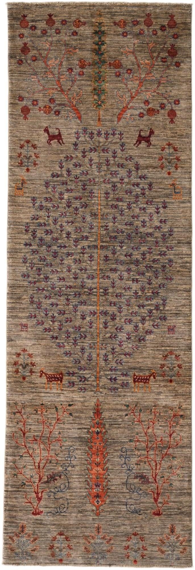 2' 9 x 8' 2 Hand Knotted Ariana Ziegler Runner Rug