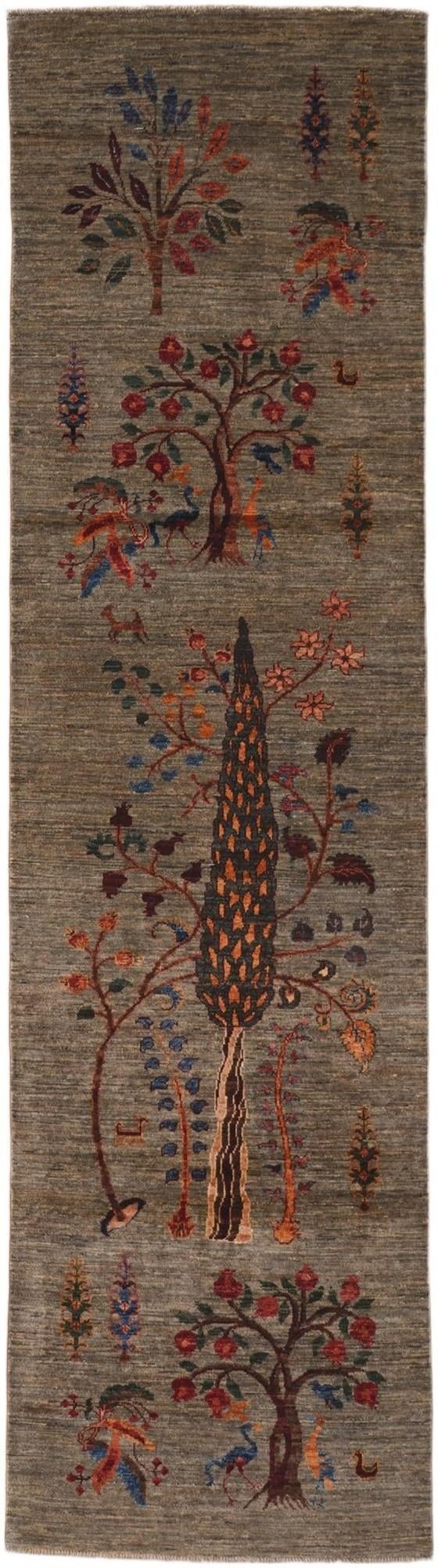 2' 9 x 9' 10 Hand Knotted Ariana Ziegler Runner Rug