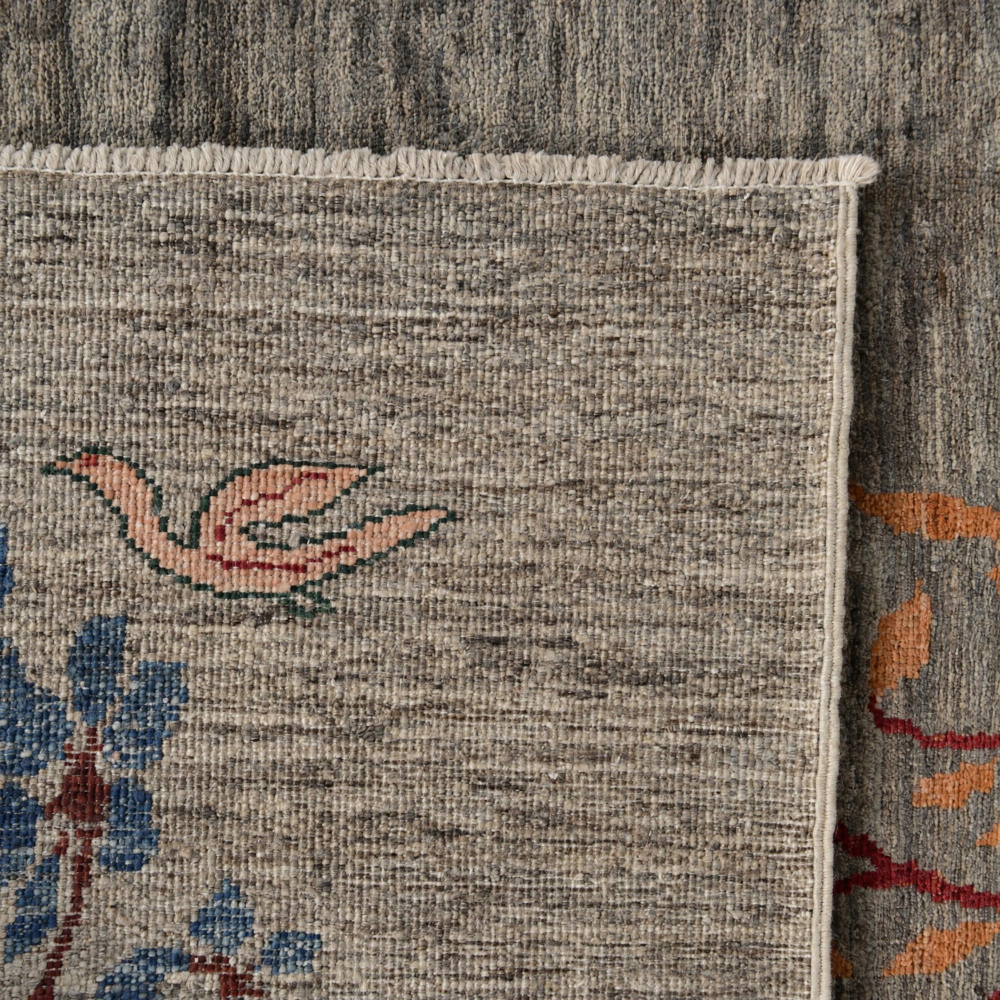 85cm x 235cm Hand Knotted Ariana Ziegler Runner Rug
