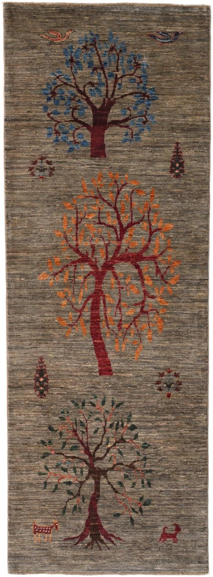 2' 10 x 7' 9 Hand Knotted Ariana Ziegler Runner Rug