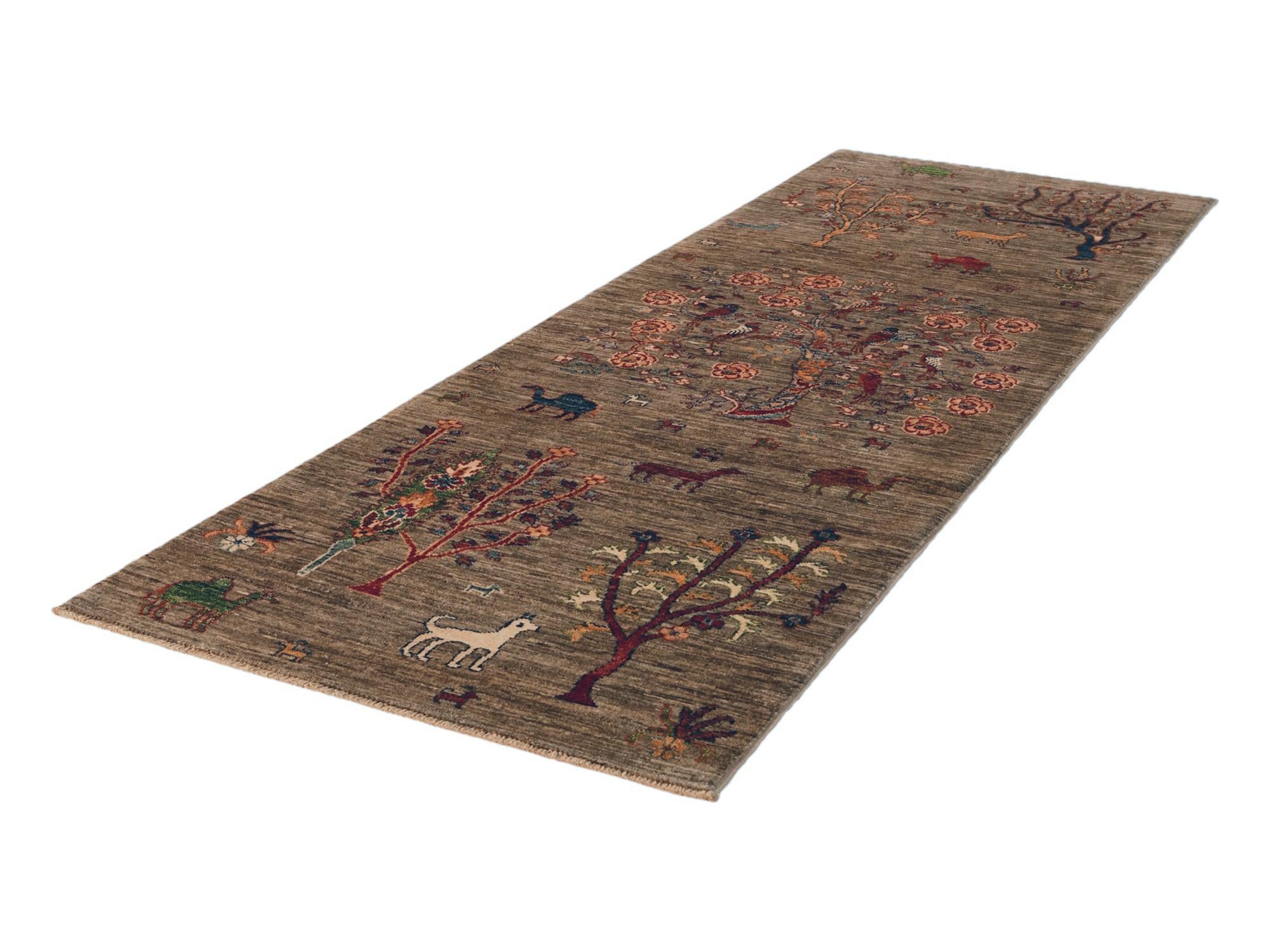 2' 9 x 8' Hand Knotted Ariana Ziegler Runner Rug