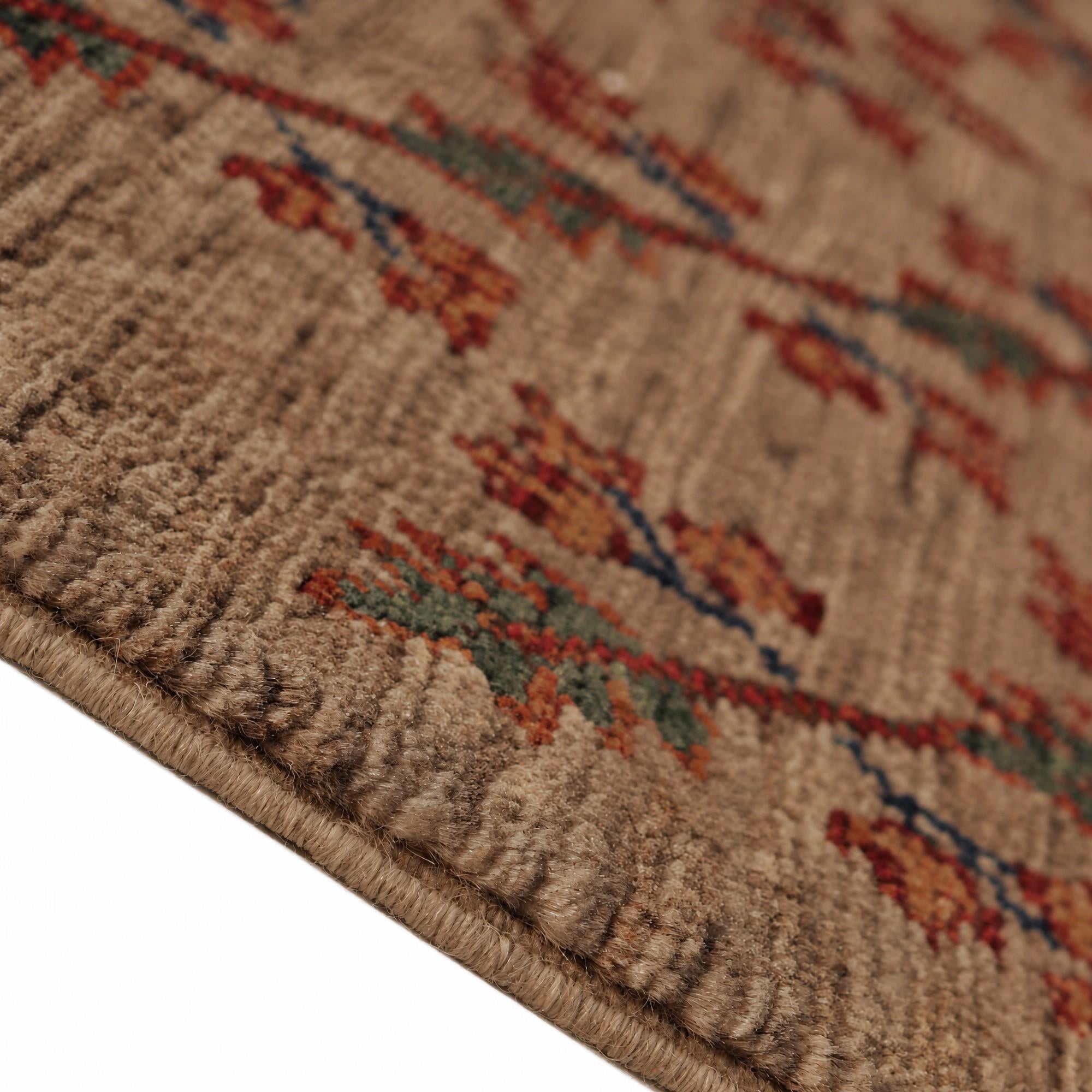 80cm x 305cm Hand Knotted Ariana Ziegler Runner Rug