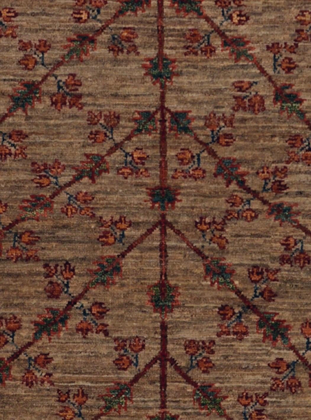 2' 8 x 10' Hand Knotted Ariana Ziegler Runner Rug