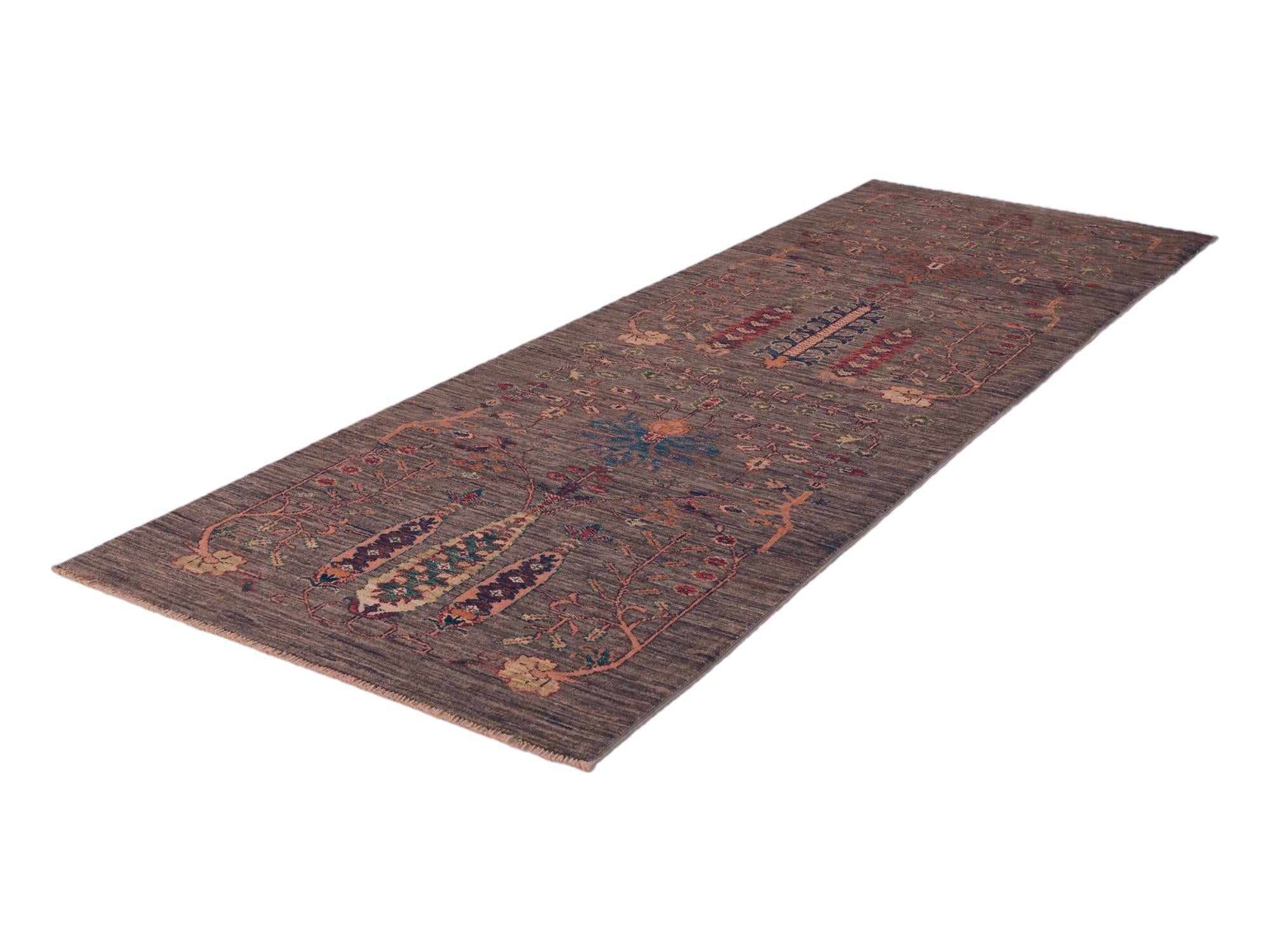2' 9 x 8' 2 Hand Knotted Ariana Ziegler Runner Rug