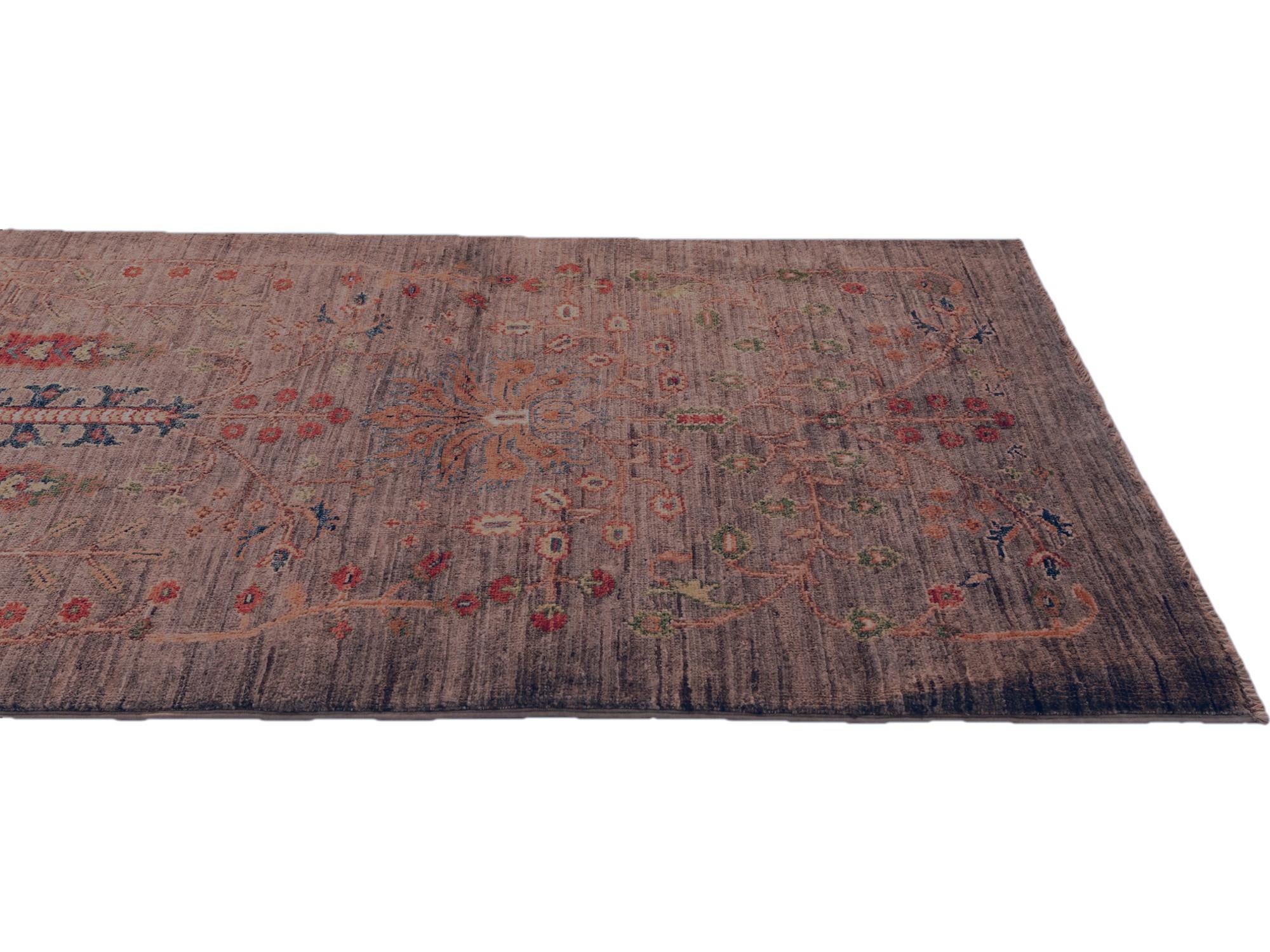 2' 9 x 8' 2 Hand Knotted Ariana Ziegler Runner Rug