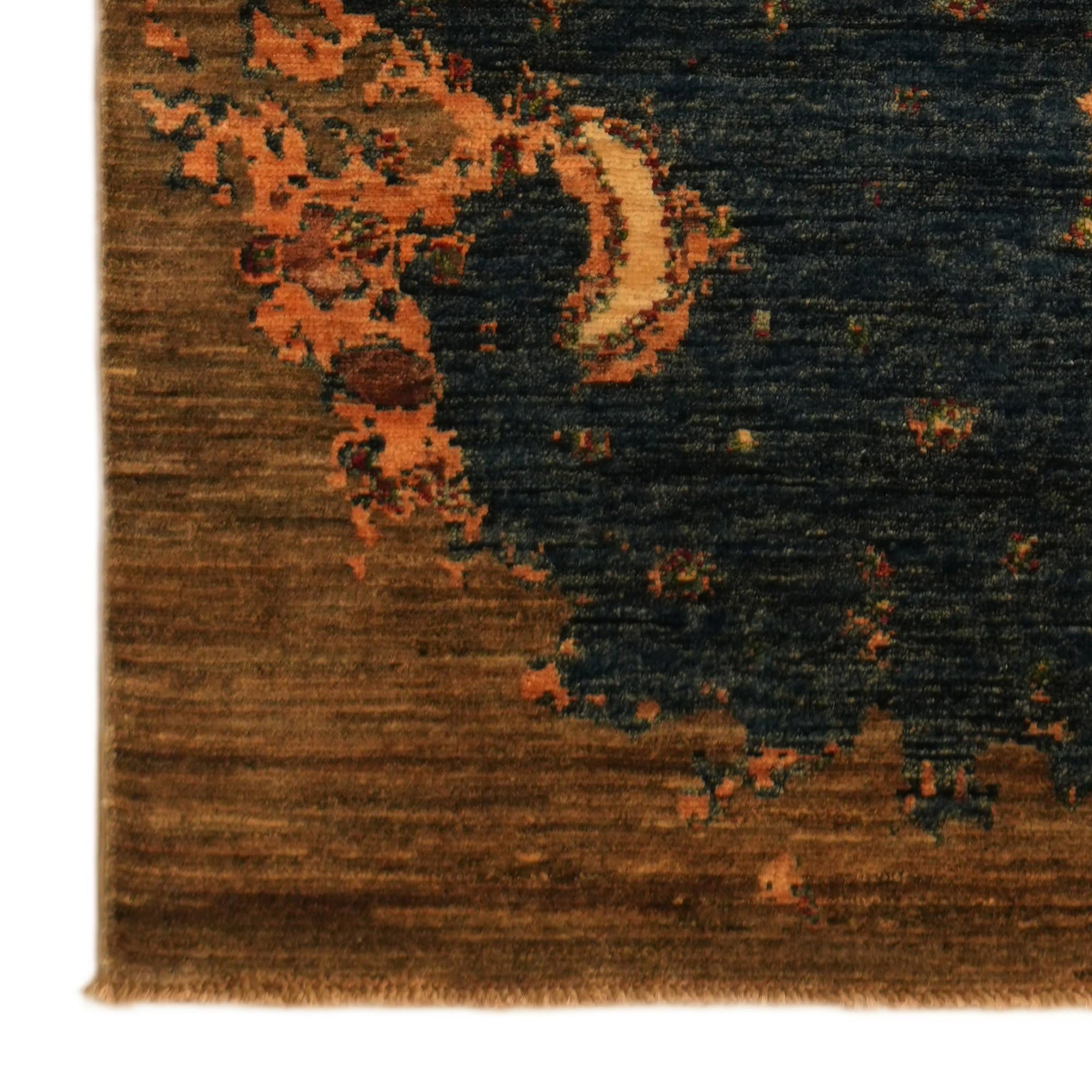 2' 9 x 8' 2 Hand Knotted Ariana Ziegler Runner Rug
