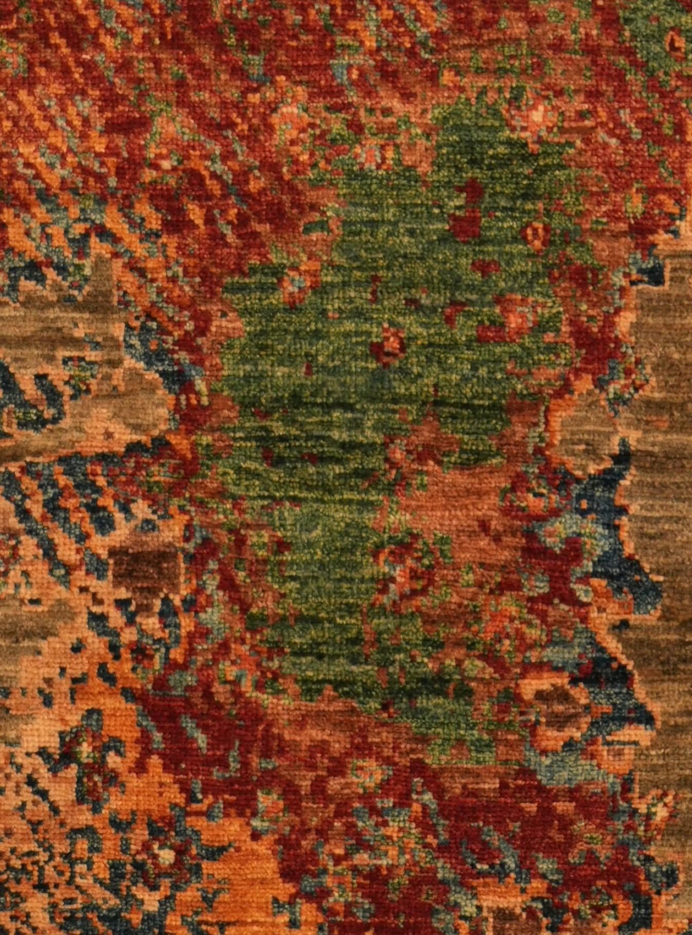 2' 9 x 8' 2 Hand Knotted Ariana Ziegler Runner Rug