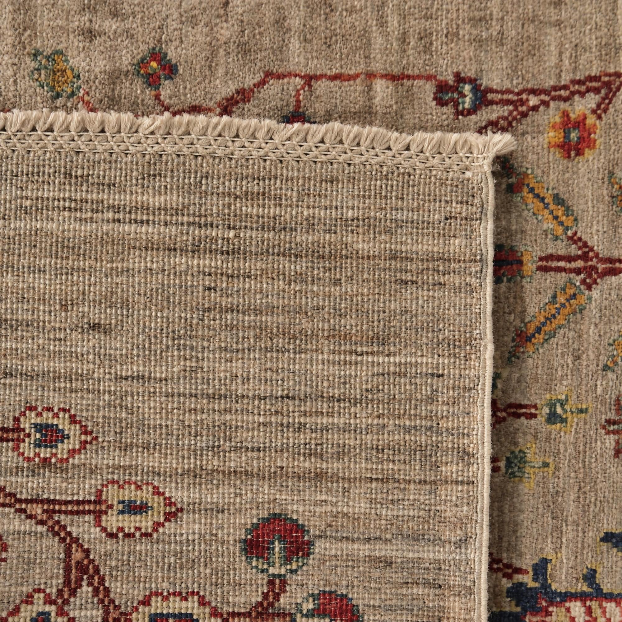 2' 7 x 8' 3 Hand Knotted Ariana Ziegler Runner Rug
