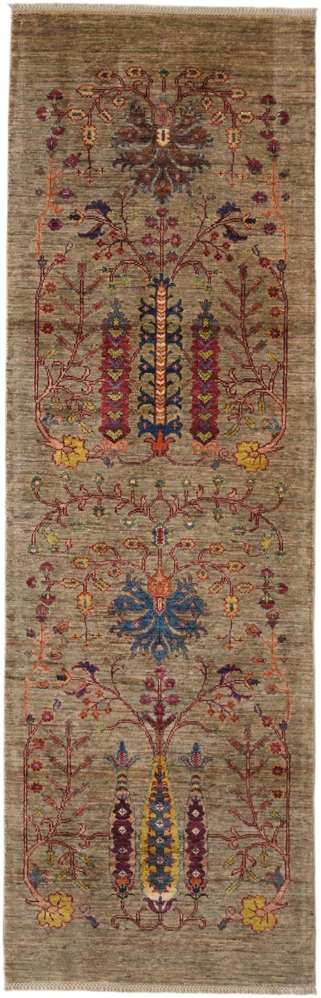 2' 7 x 8' 3 Hand Knotted Ariana Ziegler Runner Rug