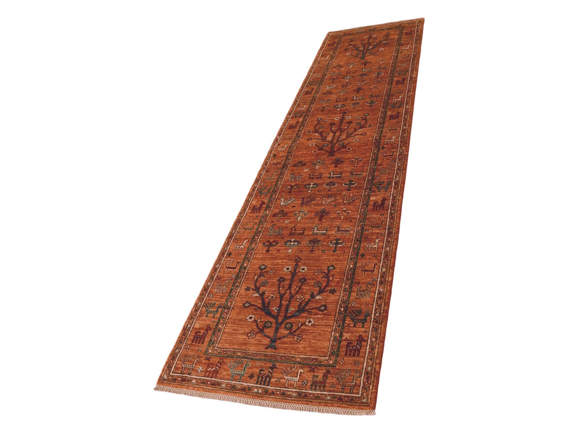 2' 9 x 10' 3 Hand Knotted Ariana Ziegler Runner Rug