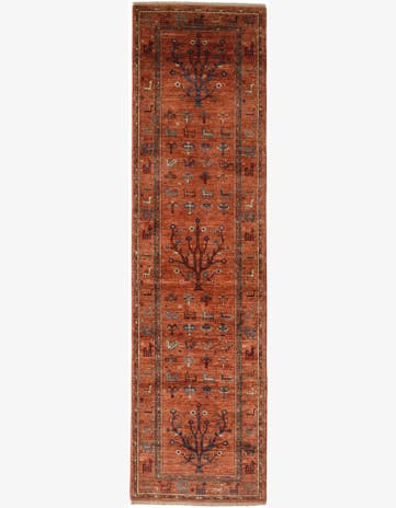 2' 9 x 10' 3 Hand Knotted Ariana Ziegler Runner Rug