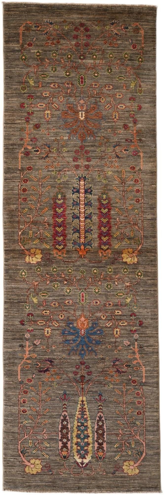2' 9 x 8' 3 Hand Knotted Ariana Ziegler Runner Rug