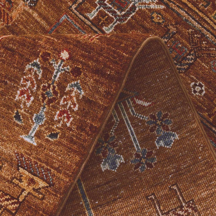 Detail image of 2' 8 x 10' 3 Hand Knotted Ariana Ziegler Runner Rug