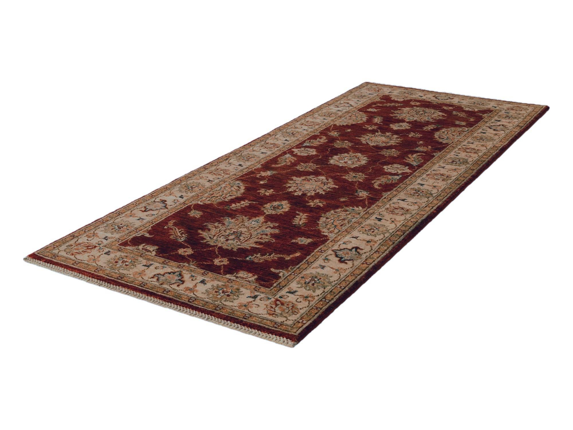 2' 10 x 6' 8 Hand Knotted Ariana Ziegler Runner Rug
