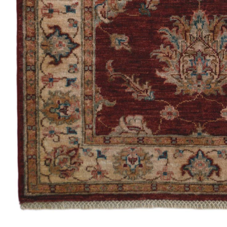 Detail image of 2' 10 x 6' 8 Hand Knotted Ariana Ziegler Runner Rug