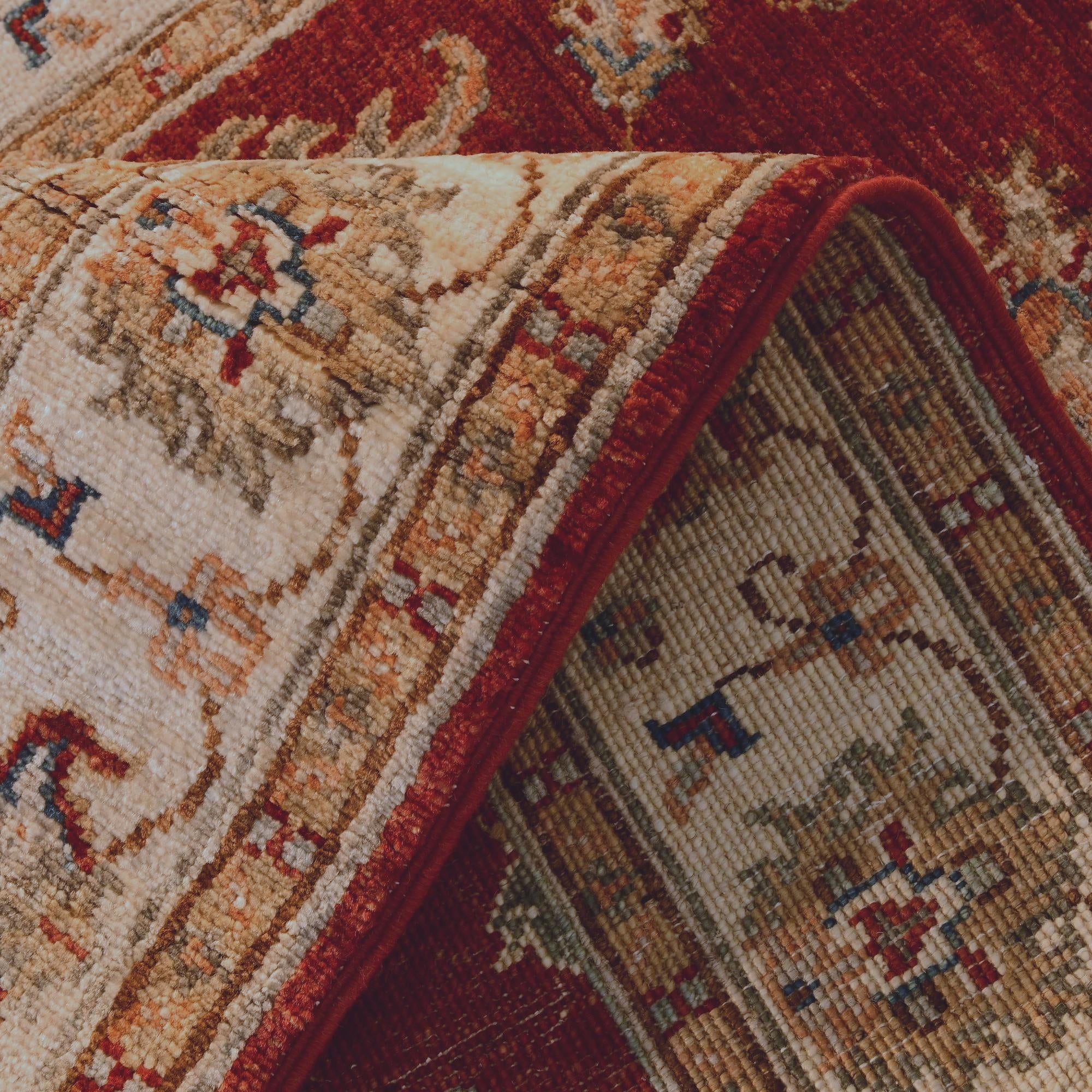 2' 10 x 6' 8 Hand Knotted Ariana Ziegler Runner Rug