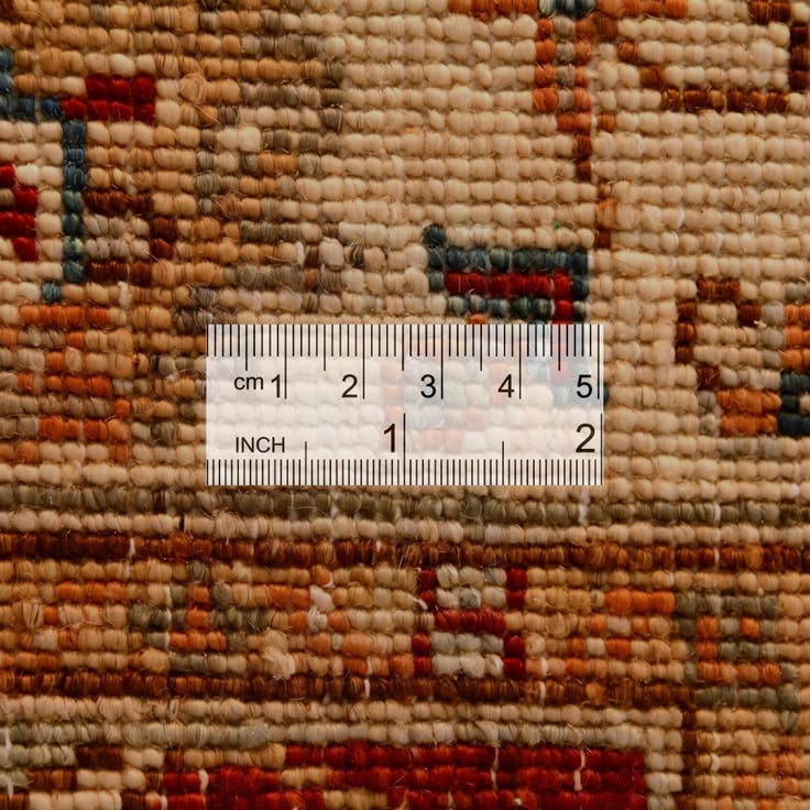 Detail image of 2' 10 x 6' 8 Hand Knotted Ariana Ziegler Runner Rug