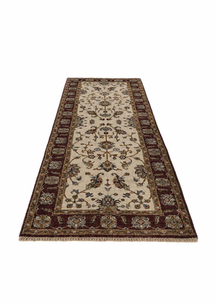 2' 10 x 8' 3 Hand Knotted Ariana Ziegler Runner Rug