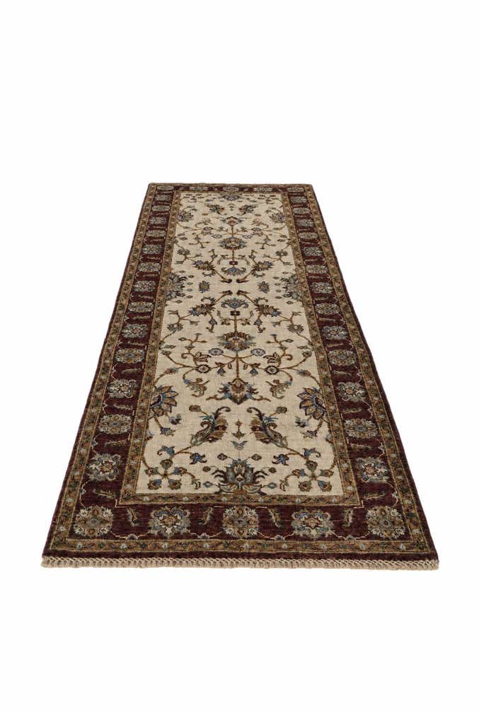 2' 10 x 8' 3 Hand Knotted Ariana Ziegler Runner Rug