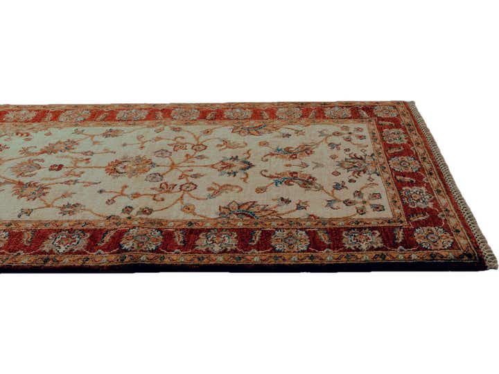 2' 10 x 8' 3 Hand Knotted Ariana Ziegler Runner Rug