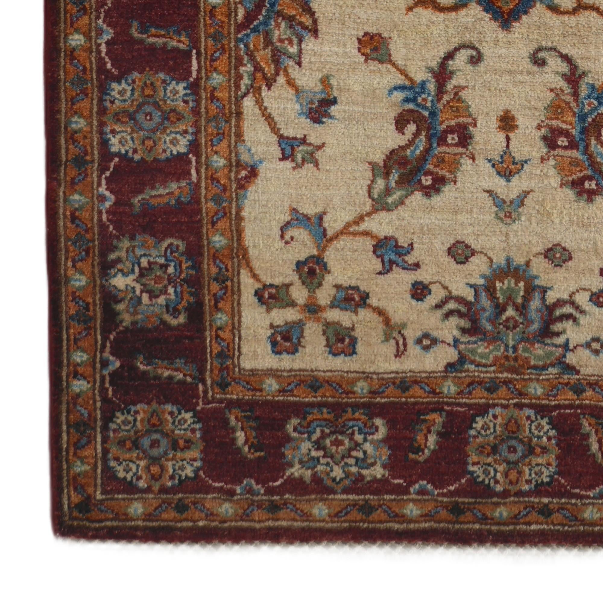 2' 10 x 8' 3 Hand Knotted Ariana Ziegler Runner Rug