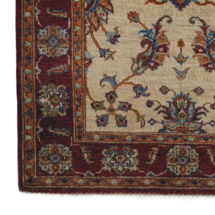 2' 10 x 8' 3 Hand Knotted Ariana Ziegler Runner Rug