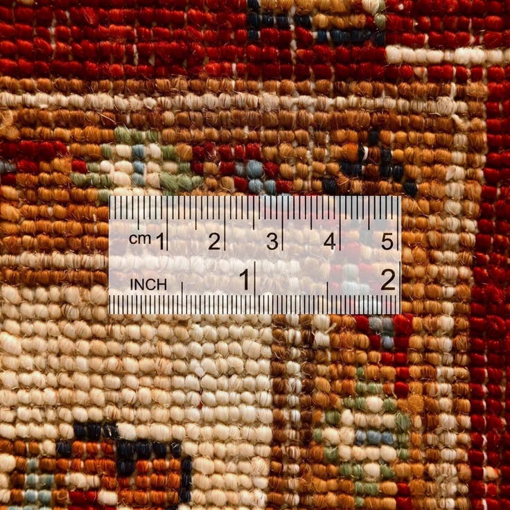Detail image of 2' 10 x 8' 3 Hand Knotted Ariana Ziegler Runner Rug