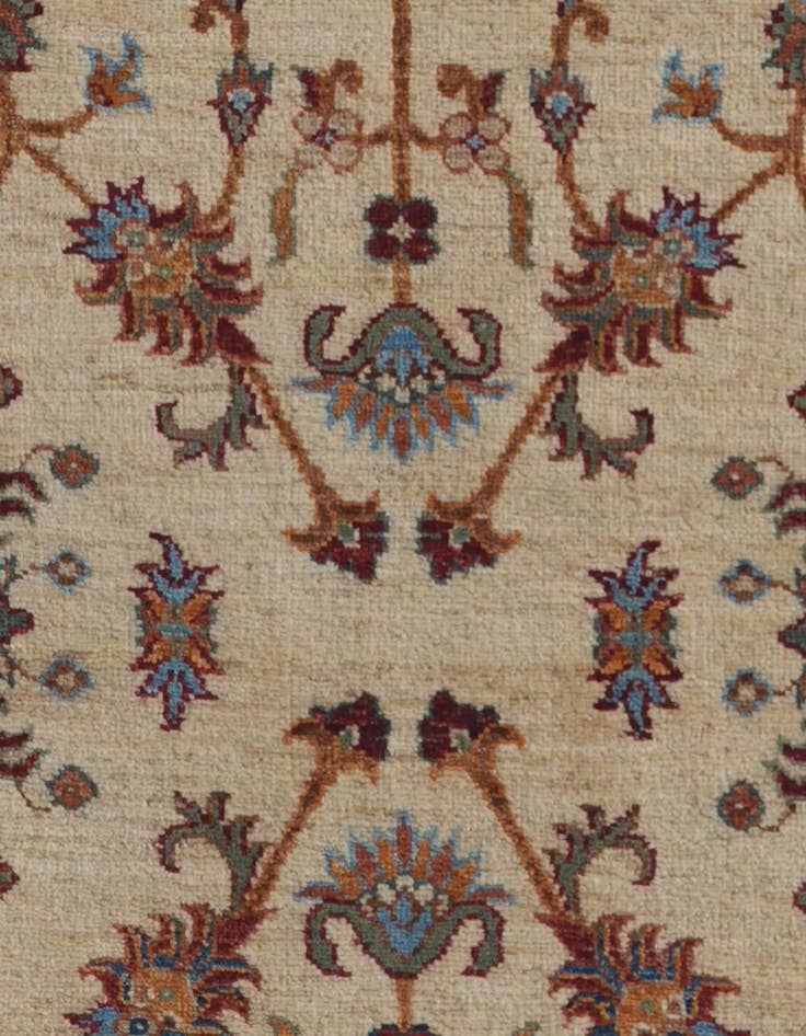 Detail image of 2' 10 x 8' 3 Hand Knotted Ariana Ziegler Runner Rug