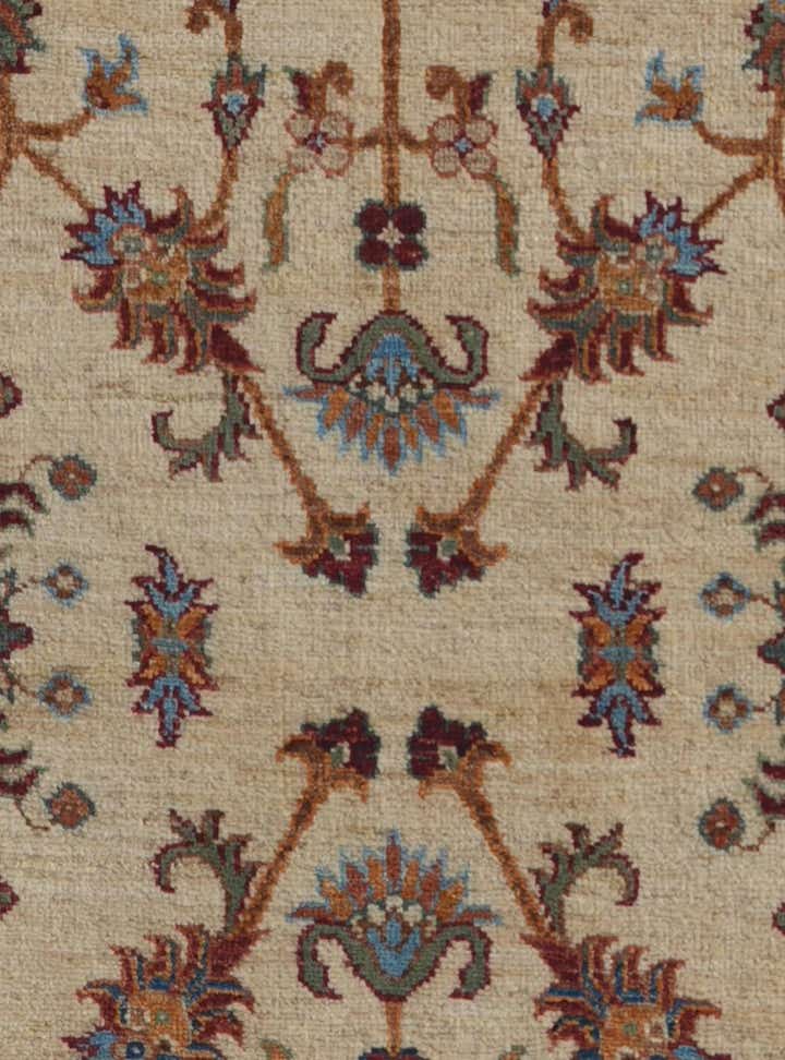 2' 10 x 8' 3 Hand Knotted Ariana Ziegler Runner Rug