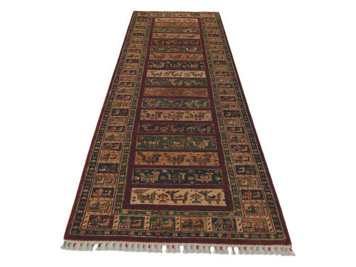 2' 9 x 9' 11 Hand Knotted Ariana Ziegler Runner Rug