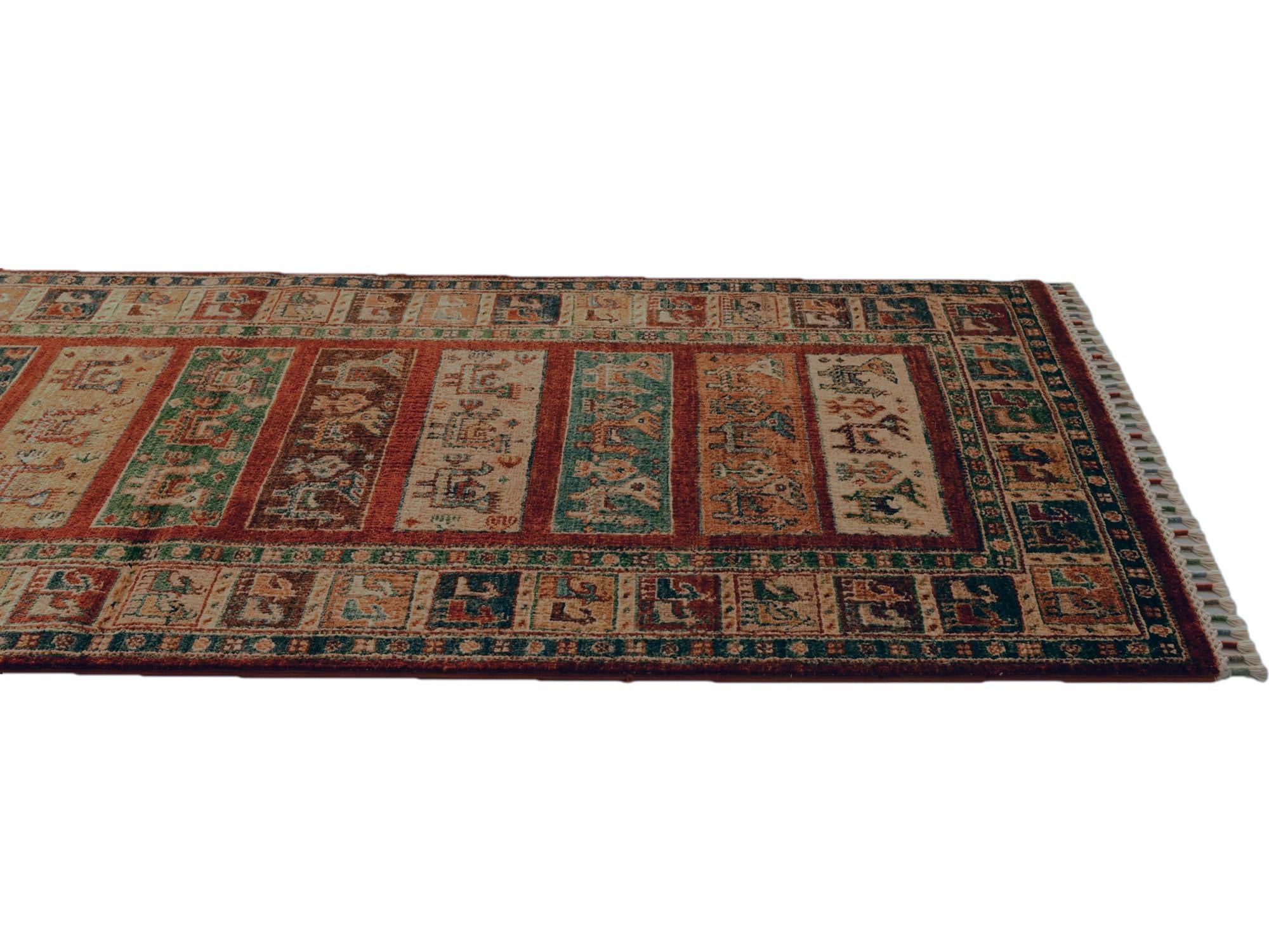 2' 9 x 9' 11 Hand Knotted Ariana Ziegler Runner Rug