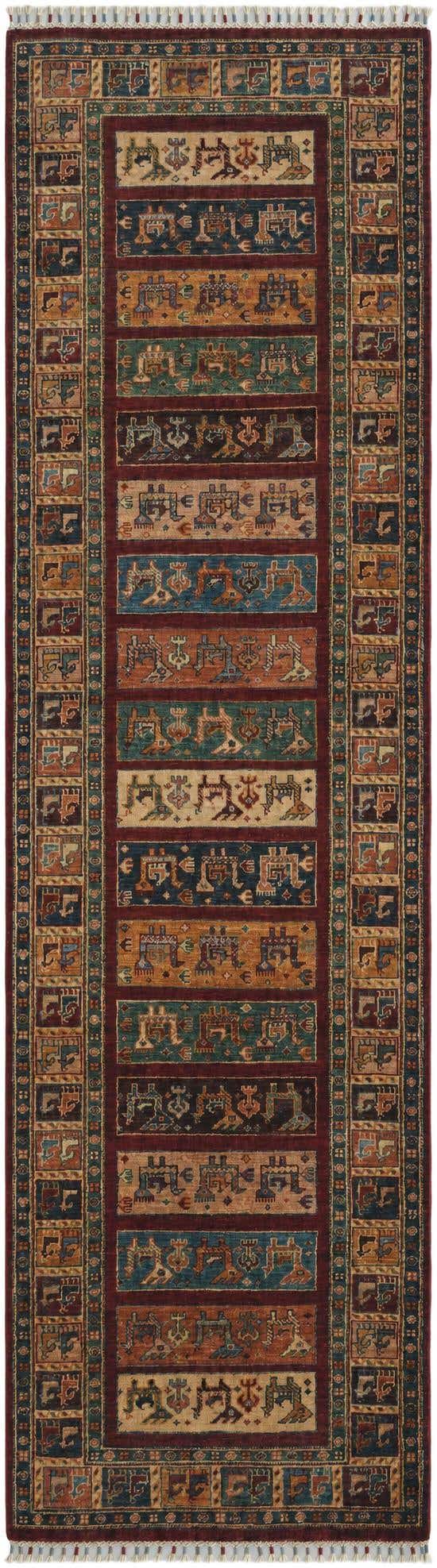 2' 9 x 9' 11 Hand Knotted Ariana Ziegler Runner Rug