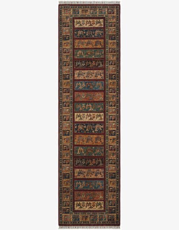 2' 9 x 9' 11 Hand Knotted Ariana Ziegler Runner Rug