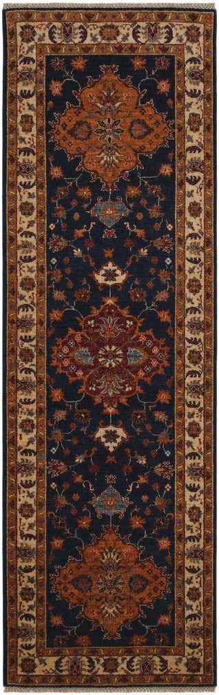 2' 8 x 8' 6 Hand Knotted Ariana Ziegler Runner Rug