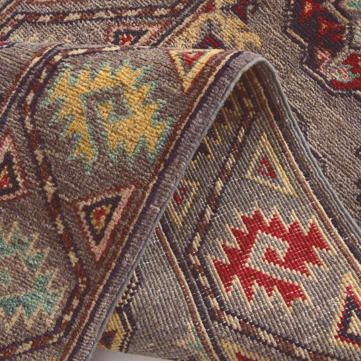 2' x 6' 1 Hand Knotted Kazak Runner Rug