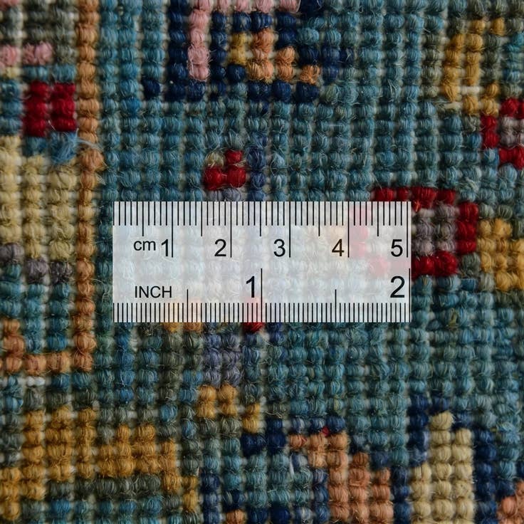 Detail image of 2' 2 x 6' 7 Hand Knotted Kazak Runner Rug