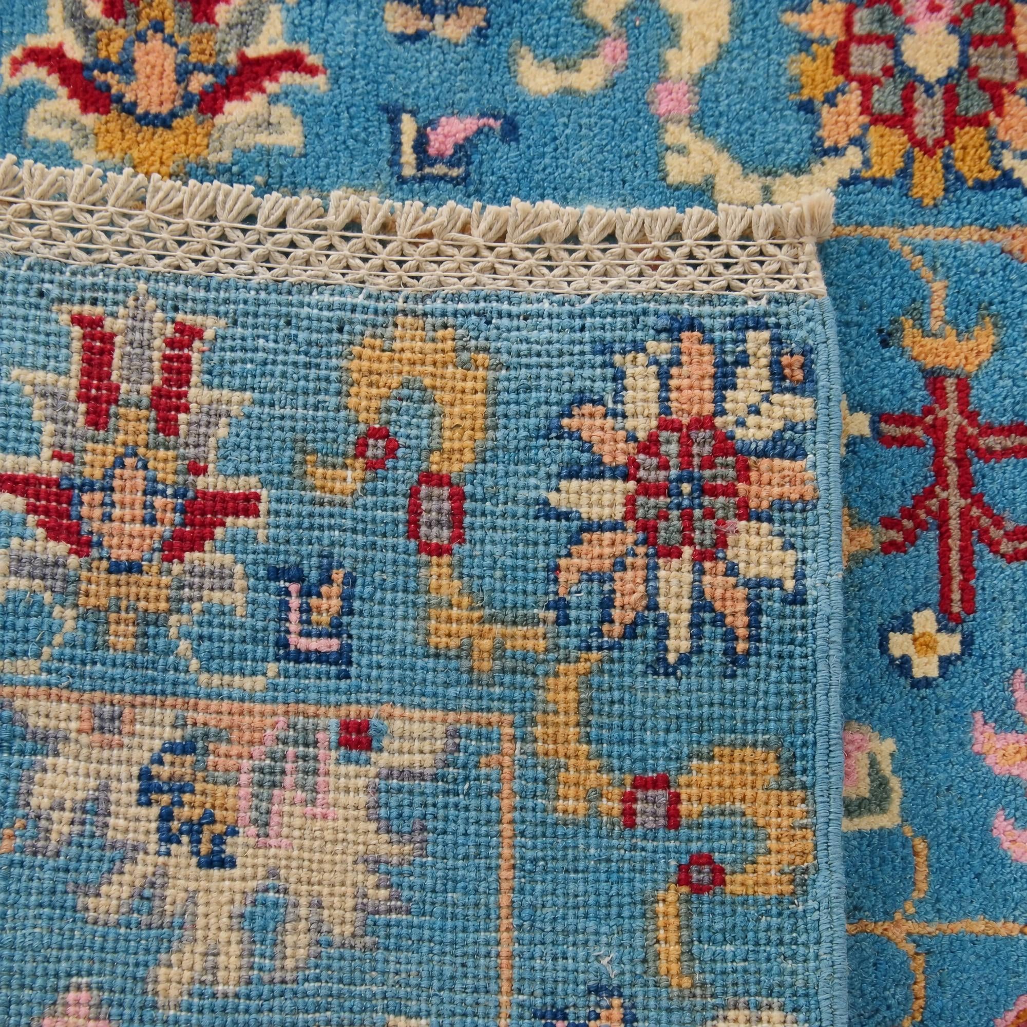 65cm x 200cm Hand Knotted Kazak Runner Rug
