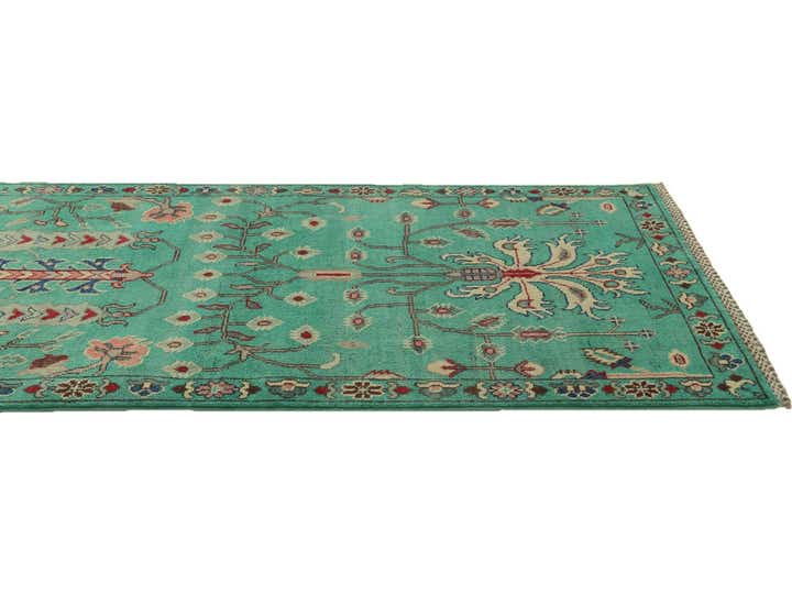 2' 9 x 10' Hand Knotted Kazak Runner Rug